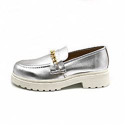 LUXURY LOAFERS SILVER