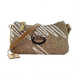 ΤΣΑΝΤΑ ΩΜΟΥ / ΧΕΙΡΟΣ ΜΕ ΚΑΦΕ ΜΟΤΙΒΟ - ΜΠΕΖ