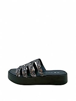  ΦΛΑΤΦΟΡΜ GLITTER BLACK 