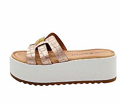ΦΛΑΤΦΟΡΜ WHITE/ROSE GOLD 